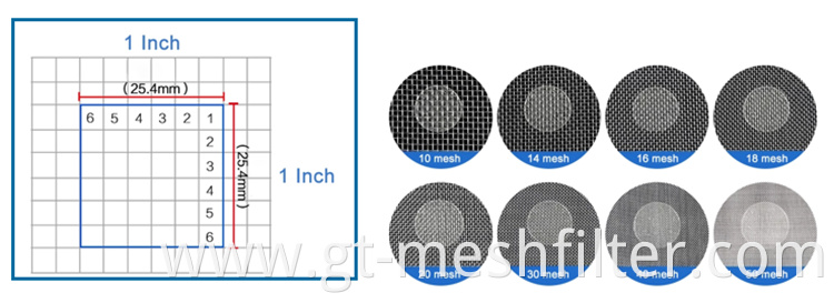 12 x 64 24 x 110 mesh plain dutch weave stainless steel wire mesh filter cloth for plastic extruder